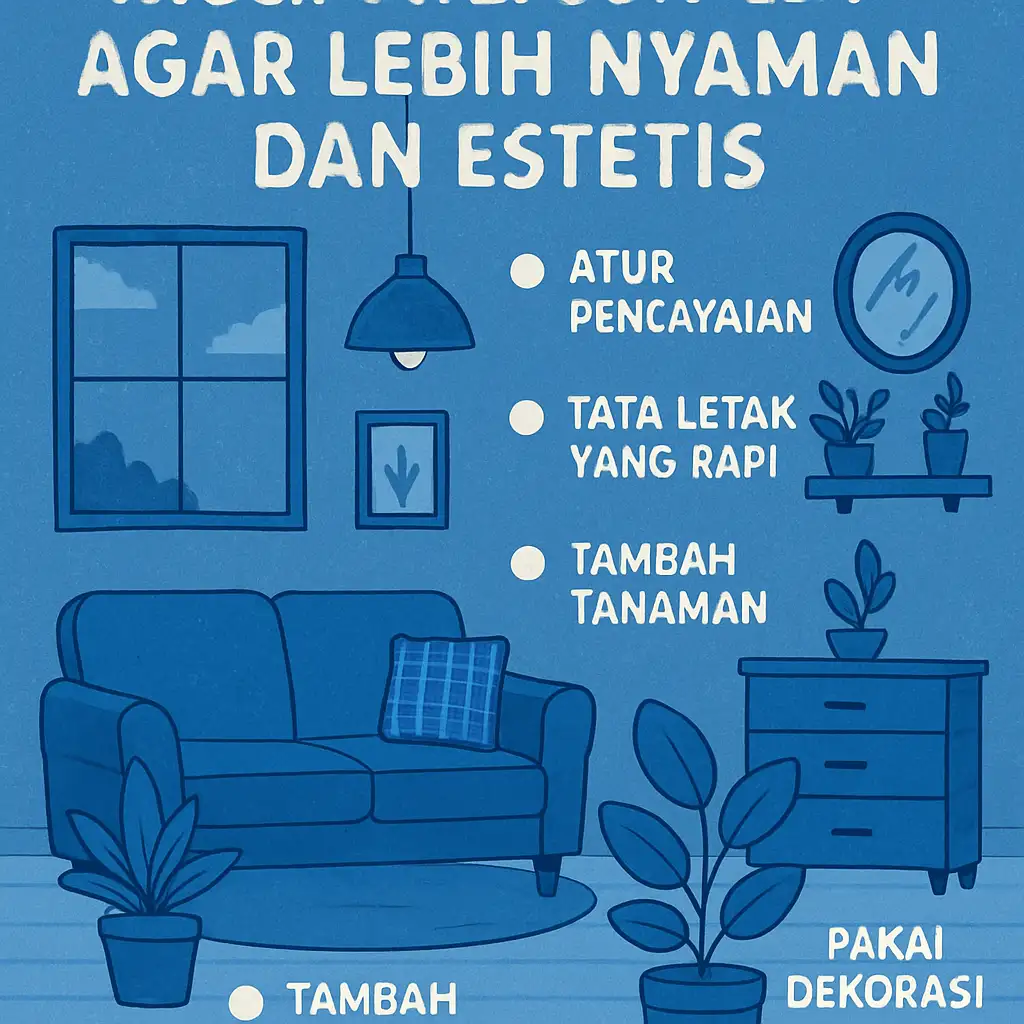 Cara Menata Rumah agar Lebih Nyaman dan Estetis